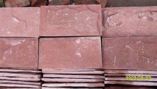 高粱紅蘑菇石 自然與工藝的融合，河北志遠(yuǎn)石材的匠心之作